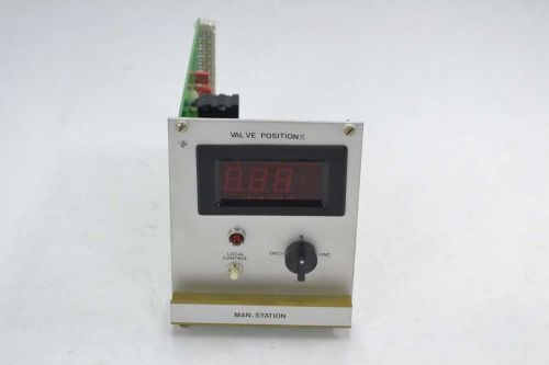 UP-5135-2 LCD DIGITAL PANEL METER WITH FISHER MANOVER PEAB STATION BOARD B350757
