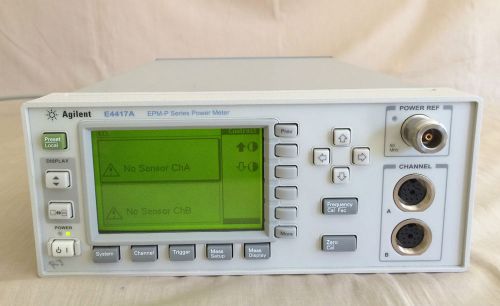 Agilent / hp e4417a epm-p series dual-channel power meter, tested. for sale