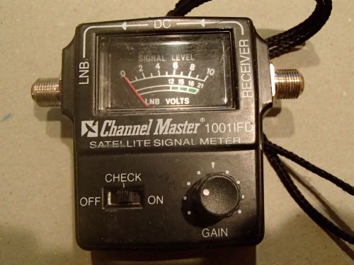 Channel Master 1001IFD Satellite Signal Level Meter (1001IFD)