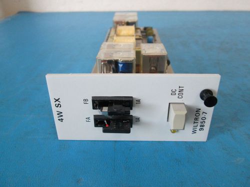 Wiltron 4 wire sx module 9850-7 for sale