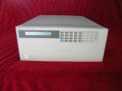 Agilent hp 6050a dc load mainframe for sale