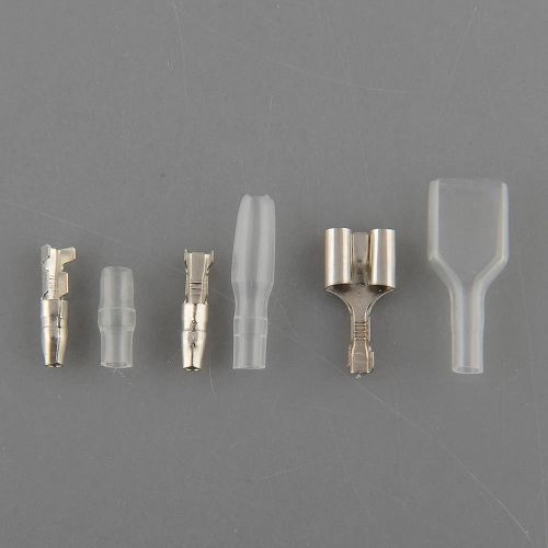 3Set Motor Motorcycle Car Boat Bullet Connector 3.9mm Male Female Terminal