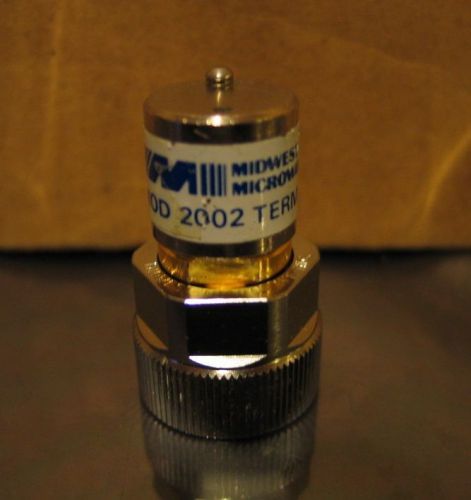 Midwest Microwave 2002 50-Ohm Coaxial Termination APC-7 Connector 18GHz
