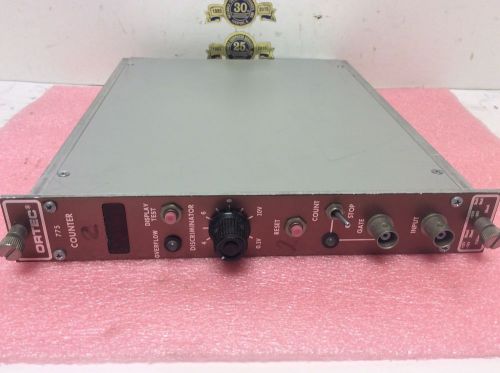 Ortec eg&amp;g nim computer module model # 775 counter for sale