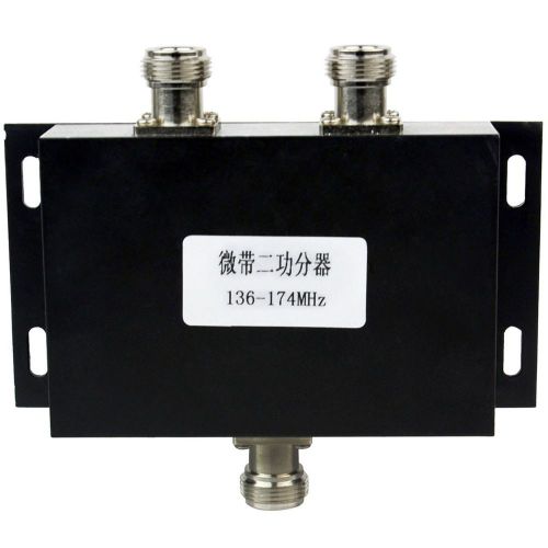 NewJSTSP-136-38-2 VHF 136-174MHz 100W N-F Connector Microstrip Two Power Divider