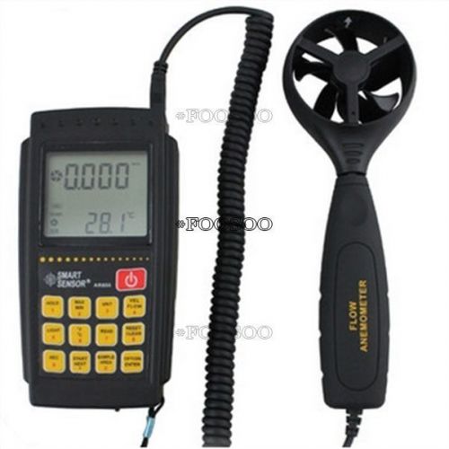 Usb software smart sensor infrared temperature meter ar856 air flow anemometer for sale