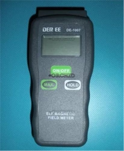 Tester field brand new de-1007 electromagnetic measure deree emf meter gauge for sale