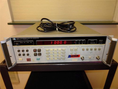 Hp 3325a synthesizer function generator hewlett packard snl #118688       jk-con for sale