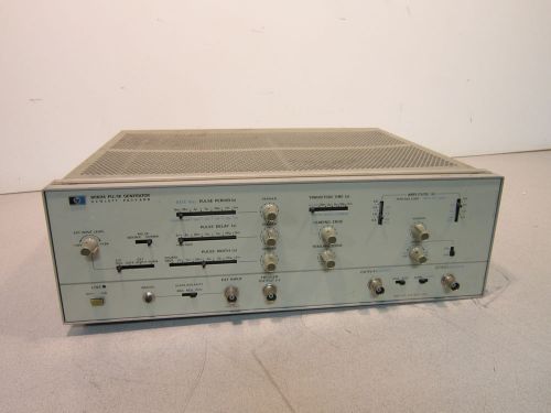 Hp 8082a 250 mhz pulse generator powers up for sale