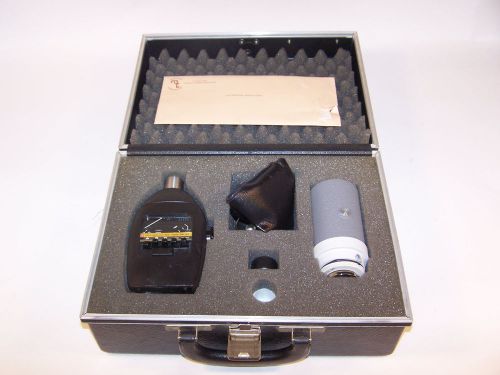 General radio 1565 b sound level meter with 1567 sound level calibrator, case for sale