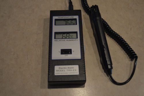 Electro Therm Temperature Humidity Guage TRH-EX