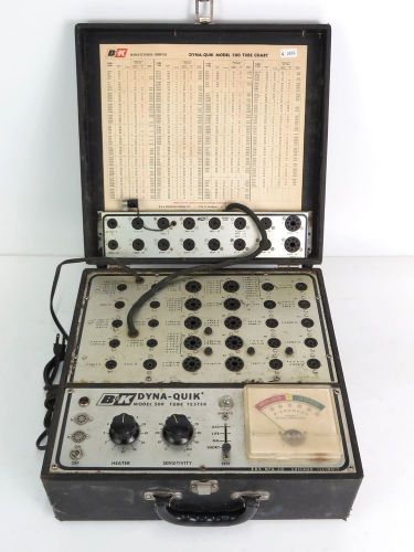 Dyna Quik Model 500 Vintage Tube Tester - Powers Up