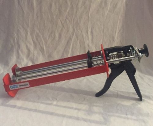 Cox ppm300lv dual component epoxy caulking gun applicator for sale