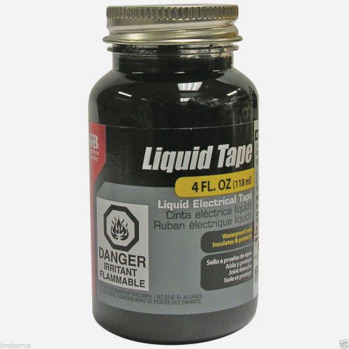 Gardner bender liquid electrical tape black waterproof brush paint on gb ltb-400 for sale