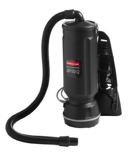 New rubbermaid commercial executive series backpack vacuum cleaner  8a power  10 for sale