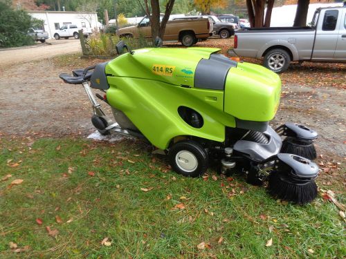 Applied green machine model 414 rs diesel sweeper, new for sale