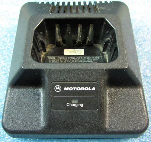 Motorola htn9702a standard battery charger cradle, missing power adapter, for p for sale