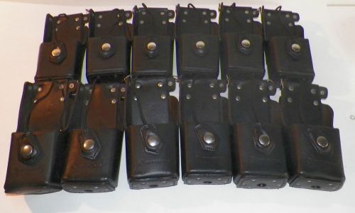 Lot of 12 motorola ntn8382b  radio holsters w/belt loop, xts3000,xts3500,xts5000 for sale