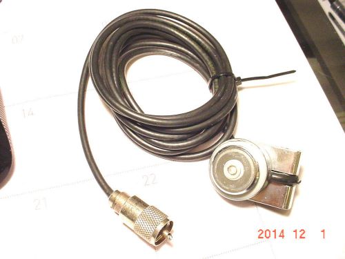NMO Mount  Antenna Trunk/Hood Mount Kit With Coax  with PL259 connector install