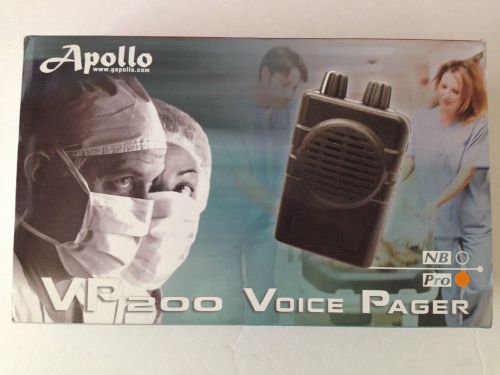 Apollo vp200 voice pager for sale