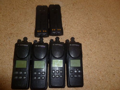 Lot of FOUR Motorola XTS3000 Astro 800 MHz Two Way Radios H09UCF9PW7BN b