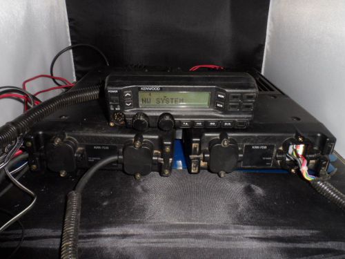 Kenwood radios tk-890h 100w uhf tk-690h remote control head mic cables &amp; speaker for sale