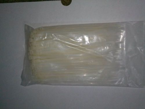 Nylon zip fasteners tie straps- 7 inches long- 100 pcs bag[clear] color for sale
