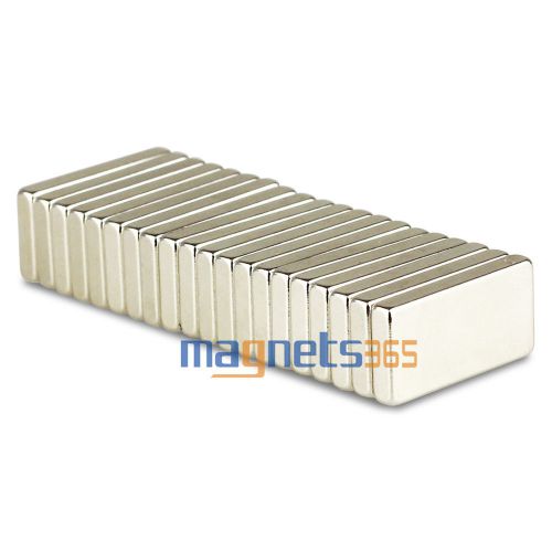 50pcs N35 Super Strong Block Cuboid Rare Earth Neodymium Magnets F18 x 10 x 3mm