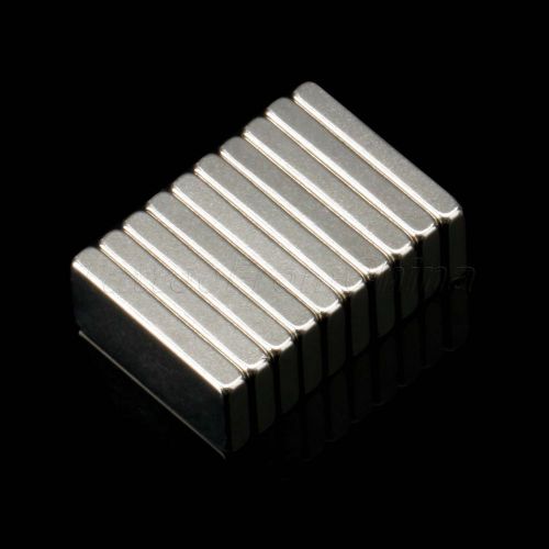 50x Strong Block Cuboid Super Power Magnets N50 Rare Earth Neodymium 20x 10x 3mm