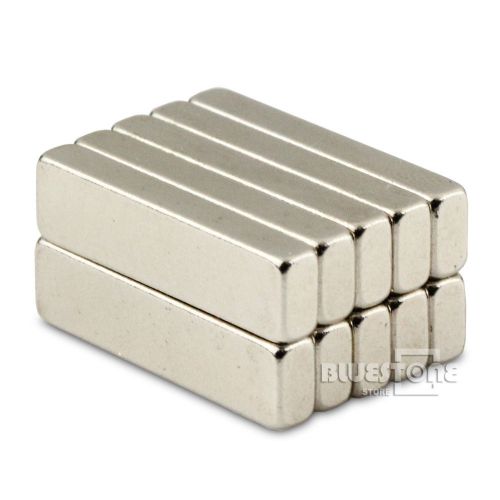 Lot 10pcs Strong N50 Block Bar Magnets 20 x 5 x 3mm Cuboid Rare Earth Neodymium
