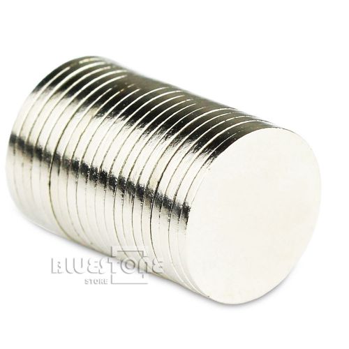 Lot 20pcs Strong Round Disc Cylinder Magnets 12 * 1 mm Neodymium Rare Earth N50
