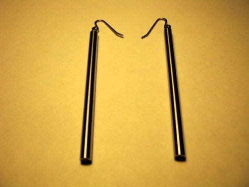 Gold Silver Testing Two (2) Rare Earth Magnets / Earrings !
