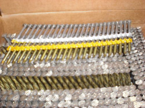 Simpson SWAN SECURE Nails 2-1/2&#034; X .120&#034; A/T NAILS 20-22 DEGREE1000PCS STAINLESS