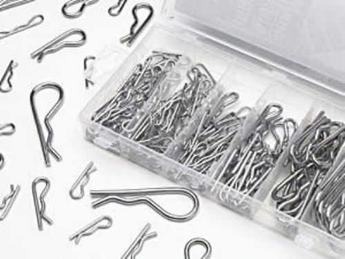 Small Hairpin Cotter Pin Shop Assortment - 150 Pc Brand New!
