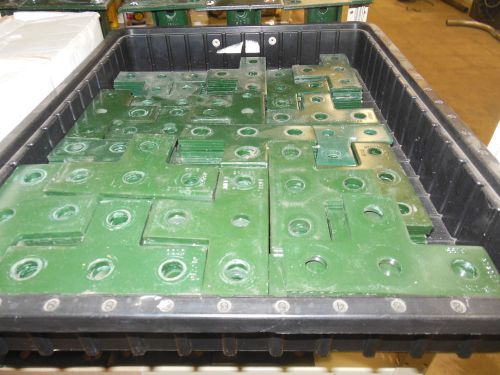 B-Line B-133, used or unboxed 4 hole connector plate, Lots of 10 pc.