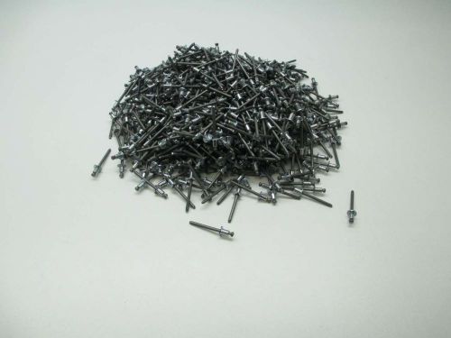 Lot 1000 new 1-3/4in length dome head steel rivet d391754 for sale