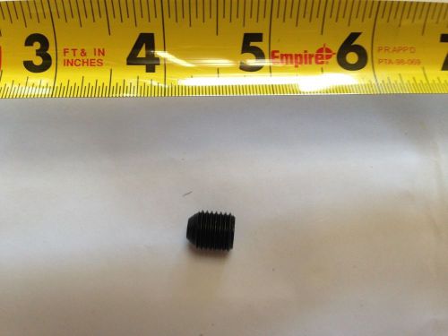 7/16&#034;-20 x 1/2&#034; black oxide alloy steel cup point socket set screw  82153 for sale
