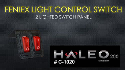 Feniex haleo 2 switch panel / fire rescue for sale