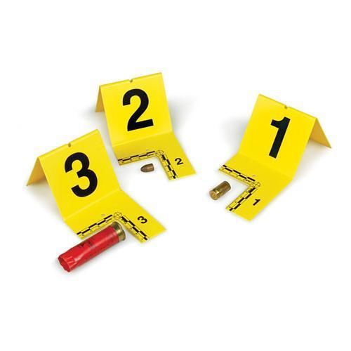Safariland evi-paq cut-out id tents, a-z sequence, yellow #idtc-a26y for sale