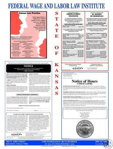 Kansas (KS) All-In-One Labor Law Poster