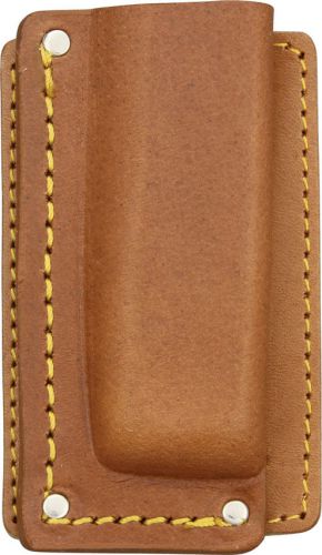 Cattleman&#039;s cutlery mi025 belt pouch brown genuine leather construction w/ bel for sale
