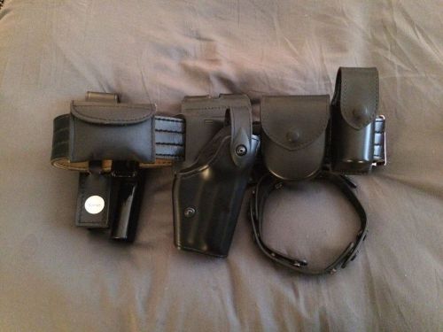 Safariland duty belt model 87 with safariland/holster and more!! size 36 for sale