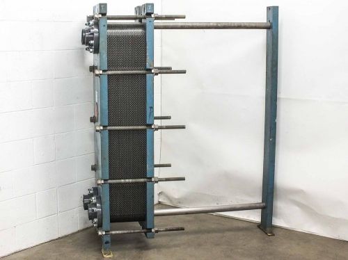 Mueller accu-therm34 plate heat exchanger 167 psi frame type at40 f-20 for sale