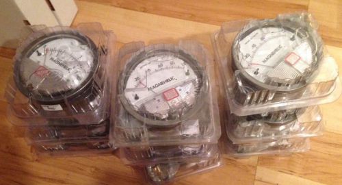 Lot Of 9 Brand New Magnehelics Pressure Gages