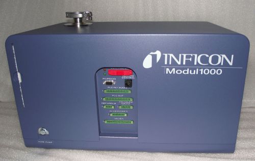 New inficon modul 1000 modular helium leak detector p/n 550-300  -4 mos warranty for sale