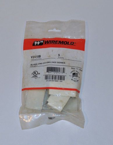 Wiremold - v2410 - 5 pack blank end fitting - 2400 series - for sale