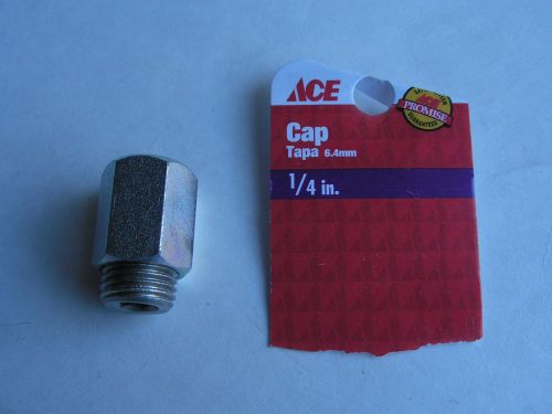 Pipe fittings 1/4&#034; (6.4mm) male thread hex socket plug cap for sale