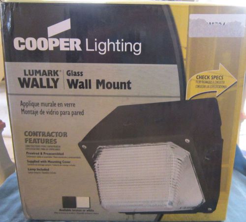 Cooper lighting lp10g lumark wally metal halide pulse start wallpack 100w bronze for sale