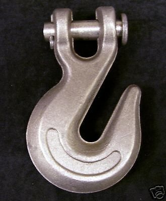 1/4&#034;  clevis - grab hook  -  forged  -  self colored  -  20 pack for sale