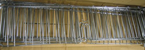 Metro shelf divider dd36c &#039; 1 lot qty of 6&#039; new nsf chrome plated for sale